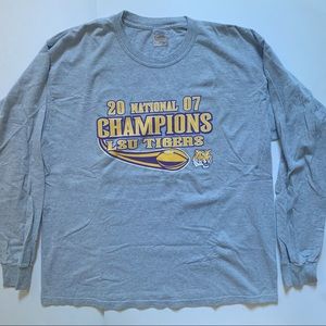 LSU Tigers 2007 National Champions Shirt